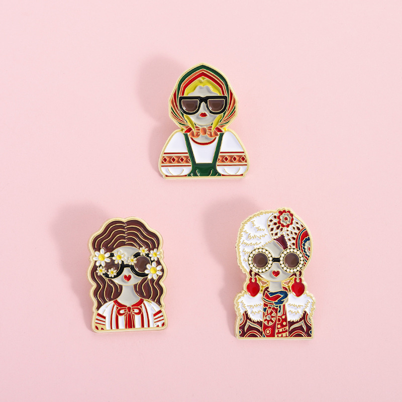 Ethnic Fashion Images - Cartoon Russian Girls Character Costume Images