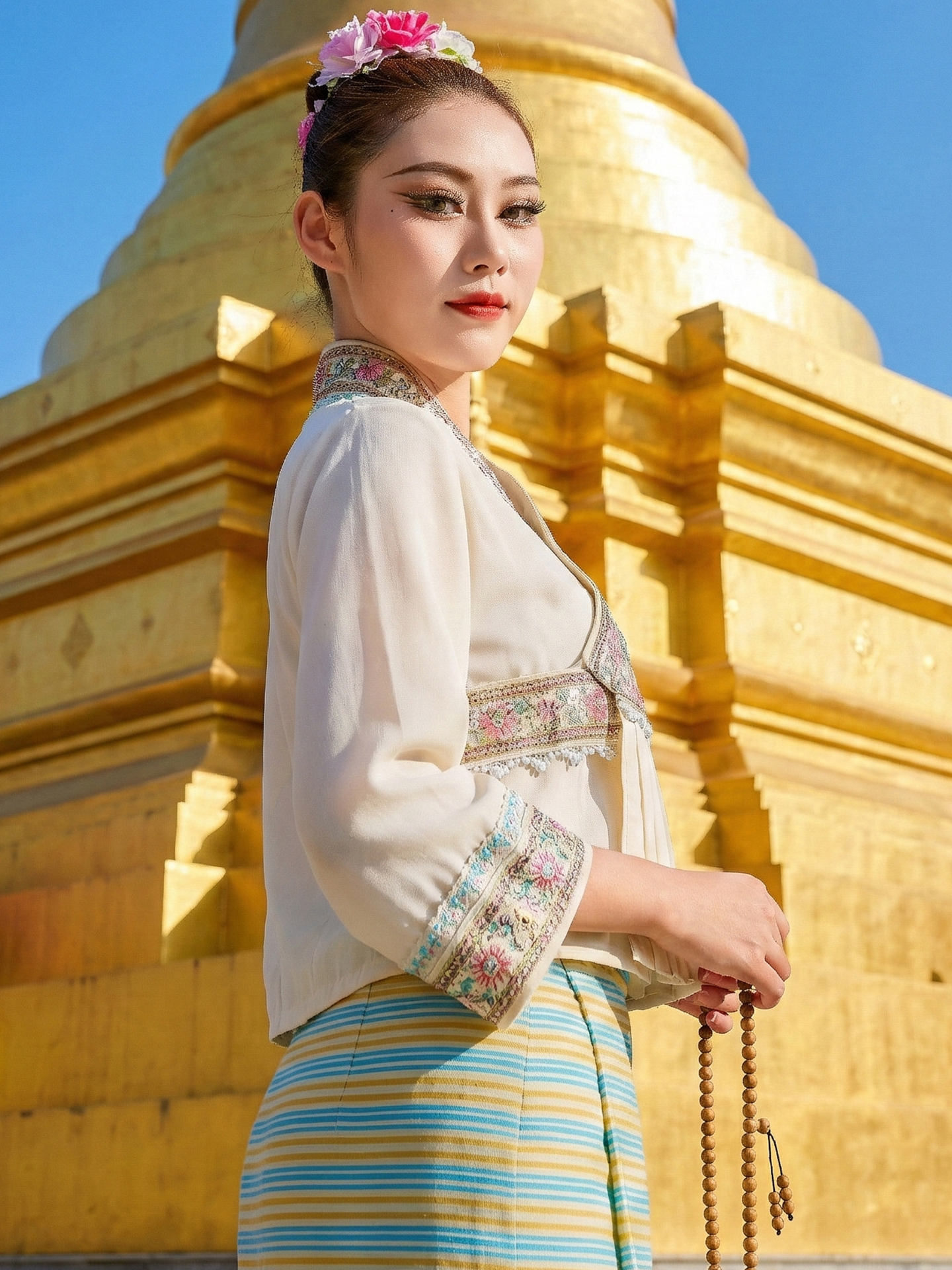 New Ethnic Dance Skirt Women's - đánh giá và giá Ethnic Fabric