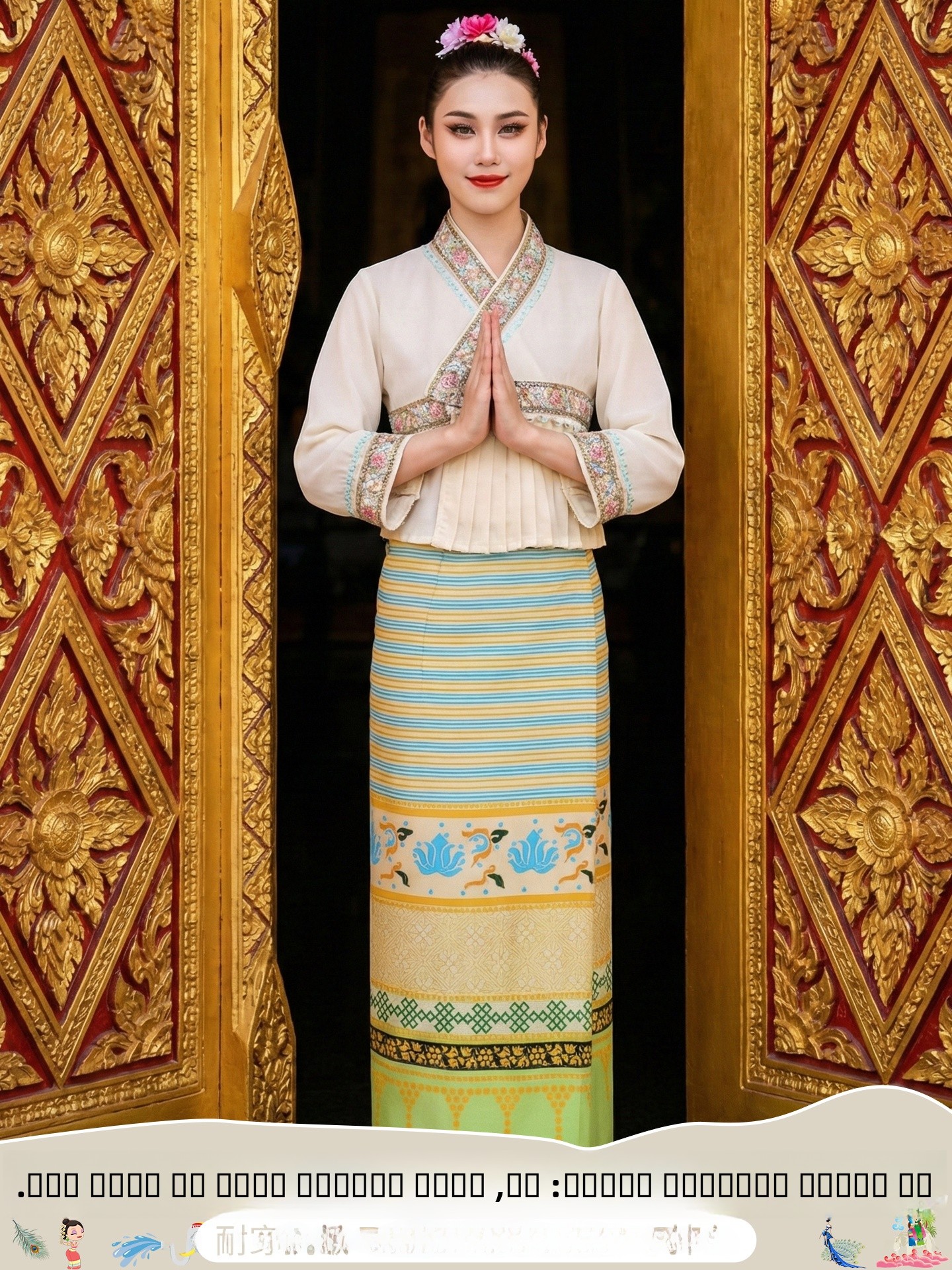 New Ethnic Dance Skirt Women's - đánh giá và giá Ethnic Fabric