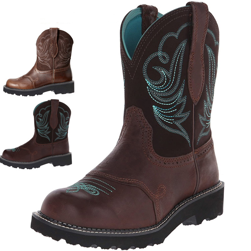 Embroidered Cowboy Boots For M - đánh giá và giá Ethnic Fabric