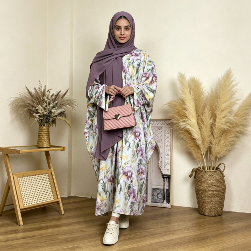 Eid Dubai Women Cardigan Dress - đánh giá và giá Jalabiya Women Arabic