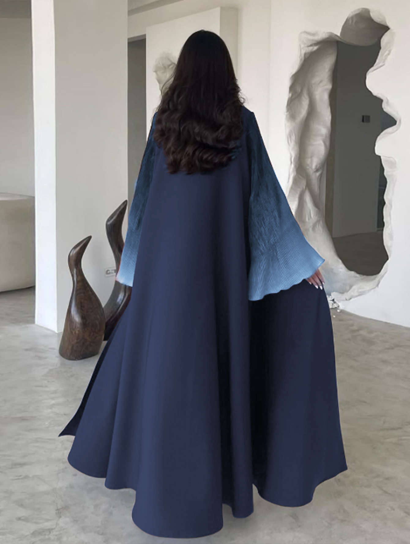 Eid Women Abaya Chiffon Dress  - đánh giá và giá Jalabiya Women Arabic