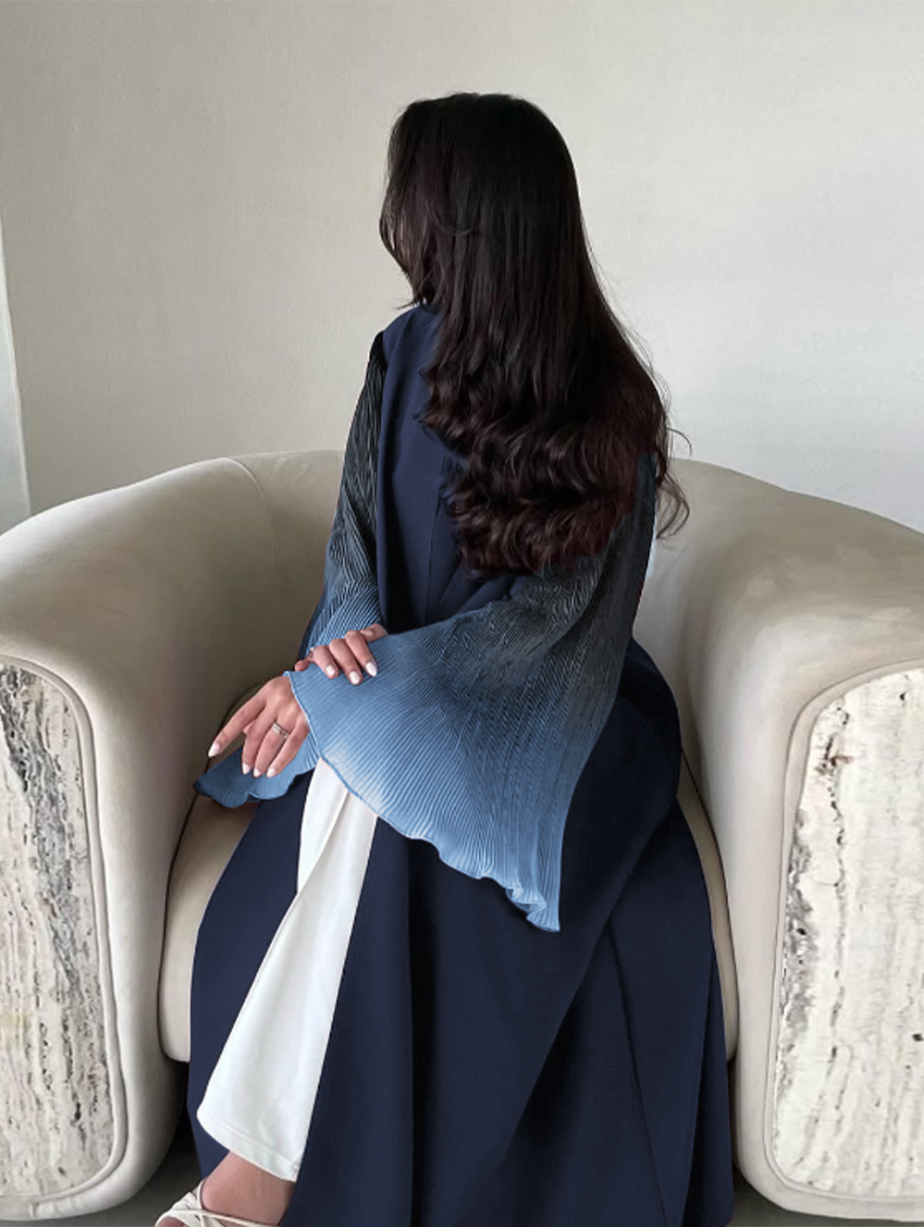 Eid Women Abaya Chiffon Dress  - đánh giá và giá Jalabiya Women Arabic