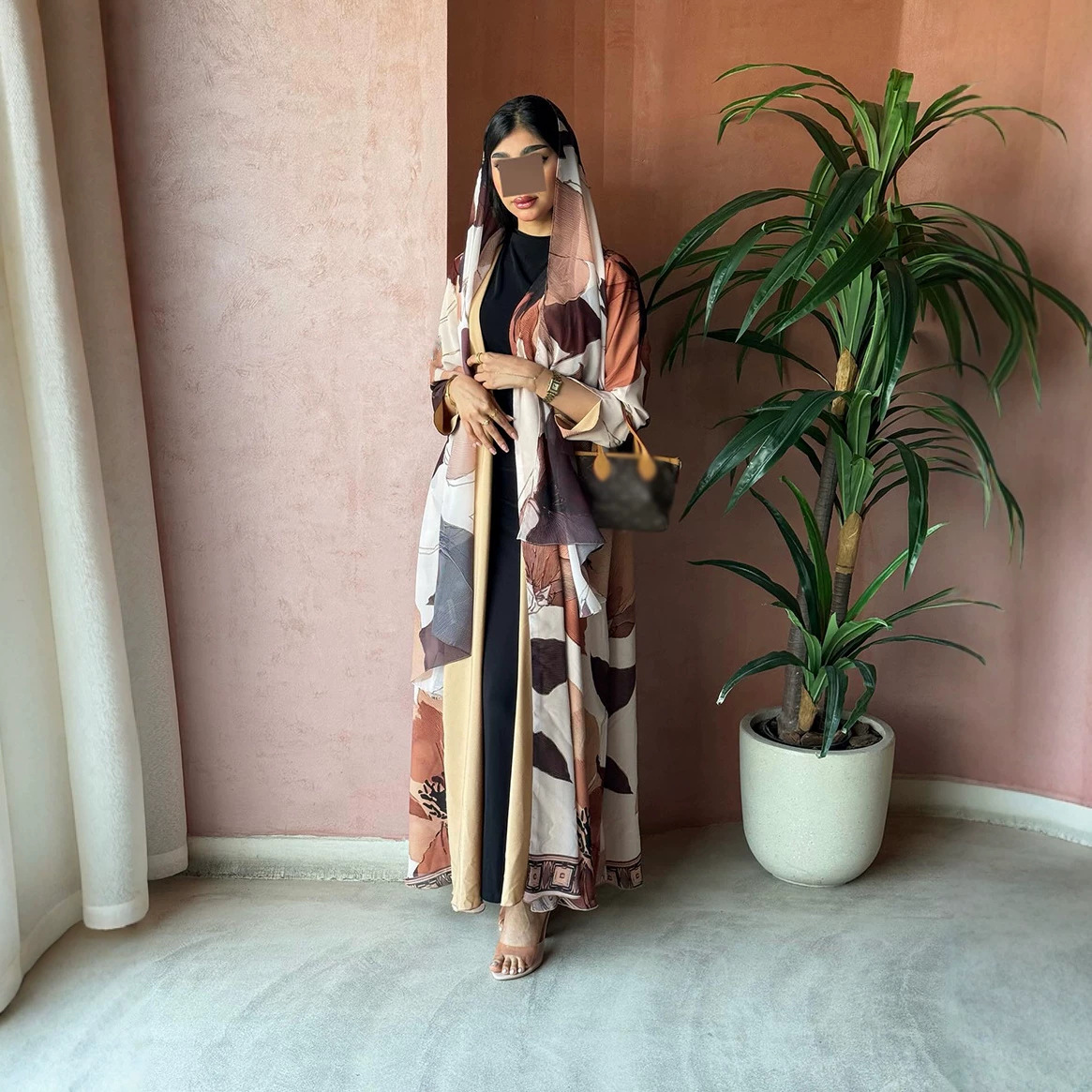 Eid Women Scarf Print Abaya Mu - đánh giá và giá Jalabiya Women Arabic