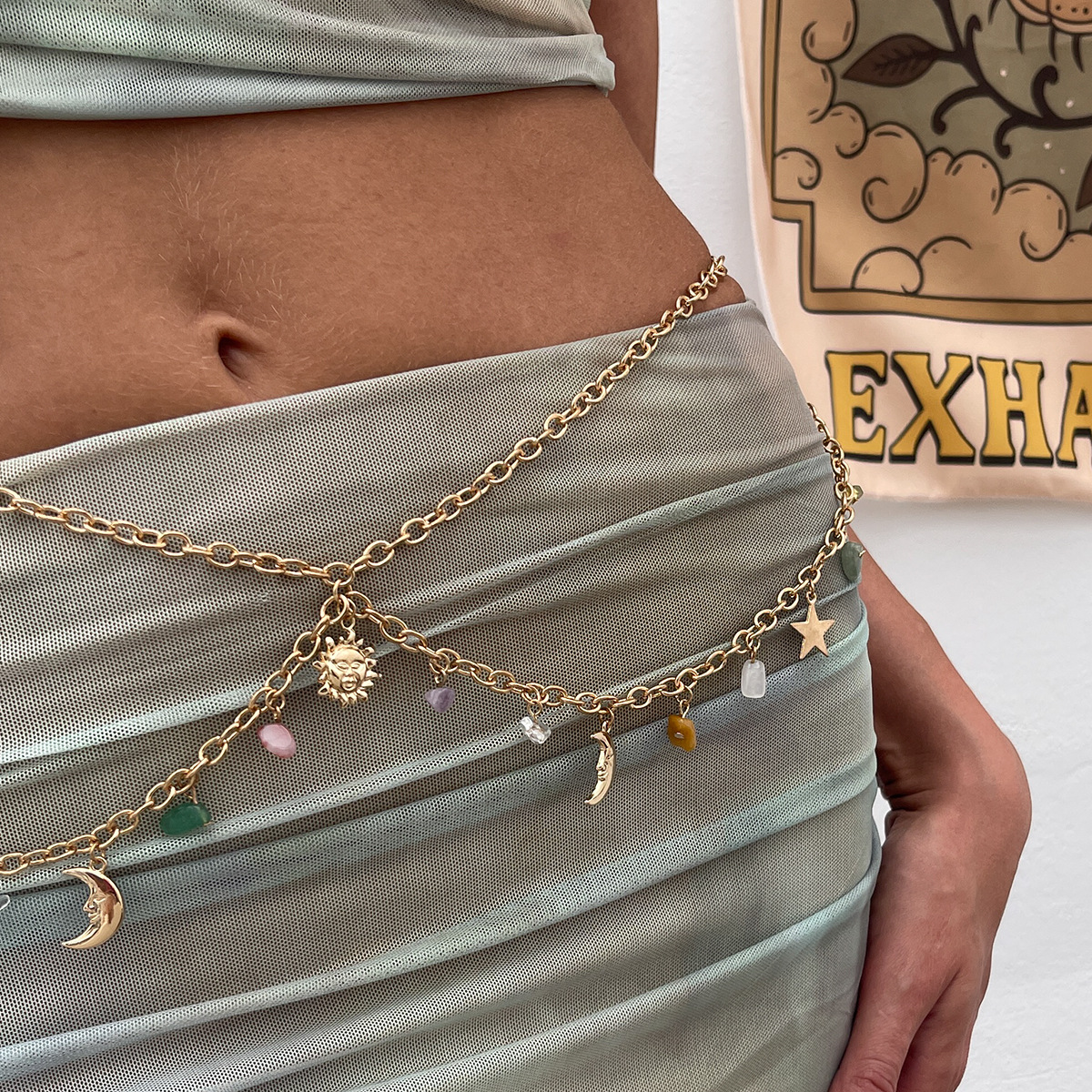 Boho Star Moon Sun Pendant Wai - đánh giá và giá Ethnic Fashion Girls
