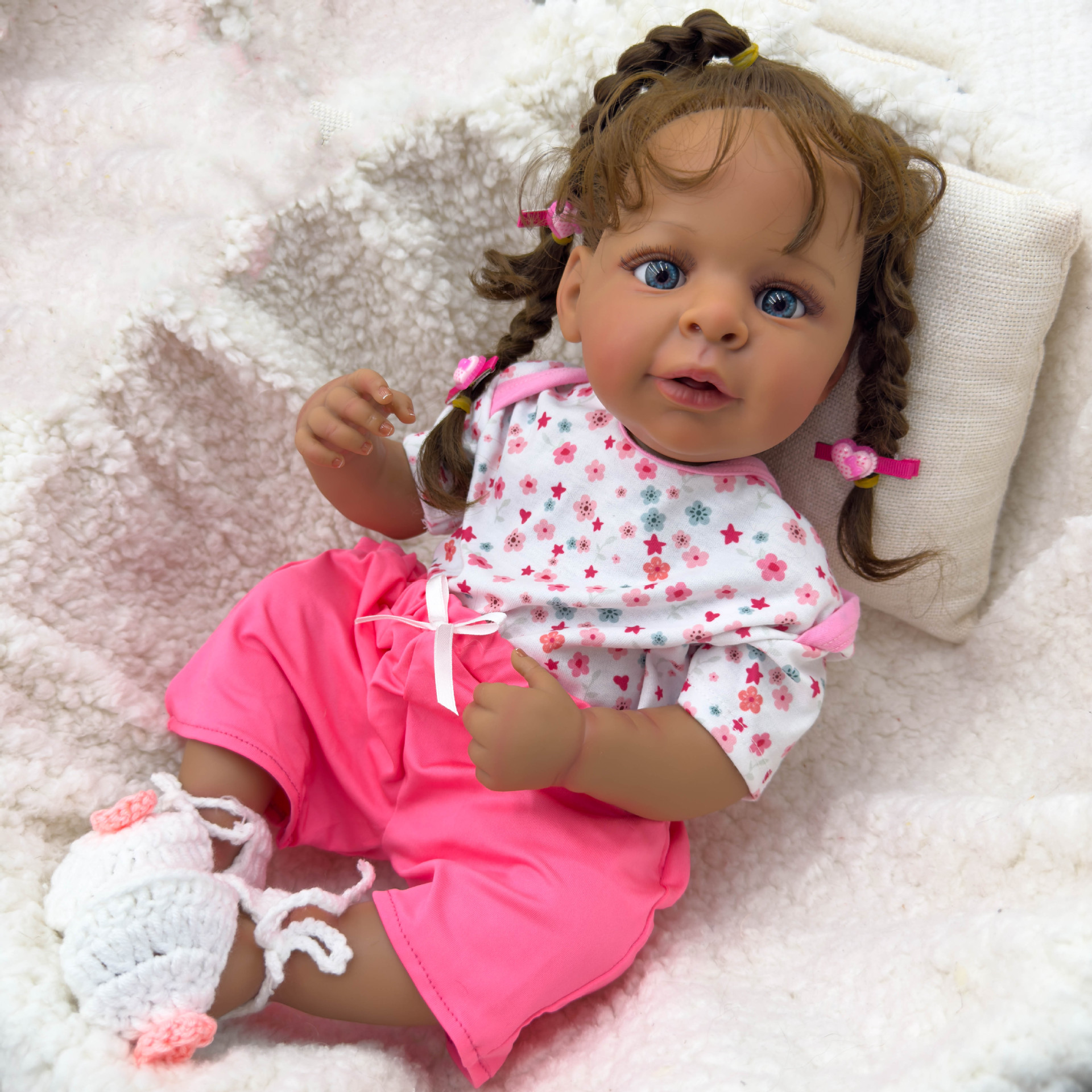 Dark Skin Jaylan bebe Doll Reb - đánh giá và giá Ethnic Fashion Girls