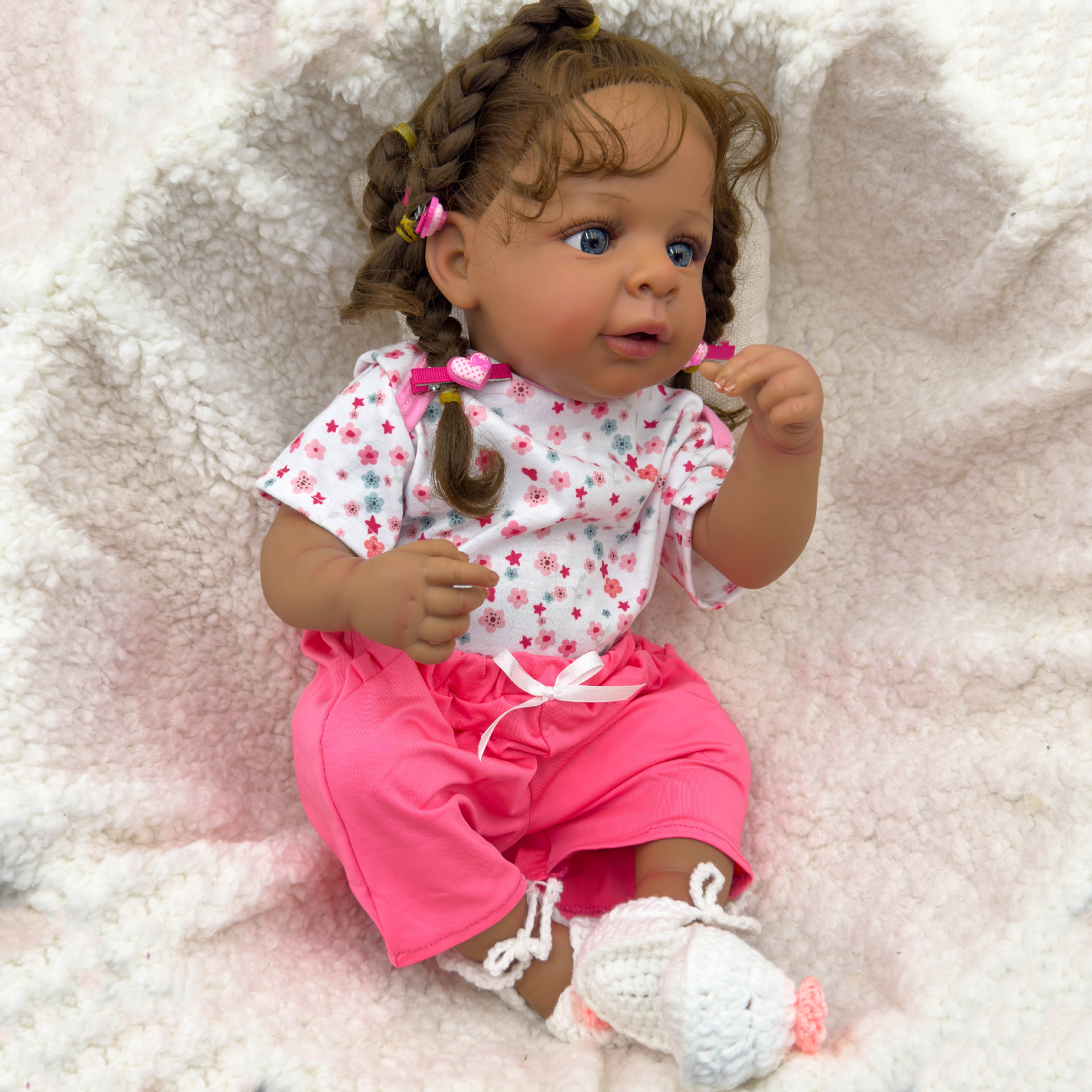 Dark Skin Jaylan bebe Doll Reb - đánh giá và giá Ethnic Fashion Girls
