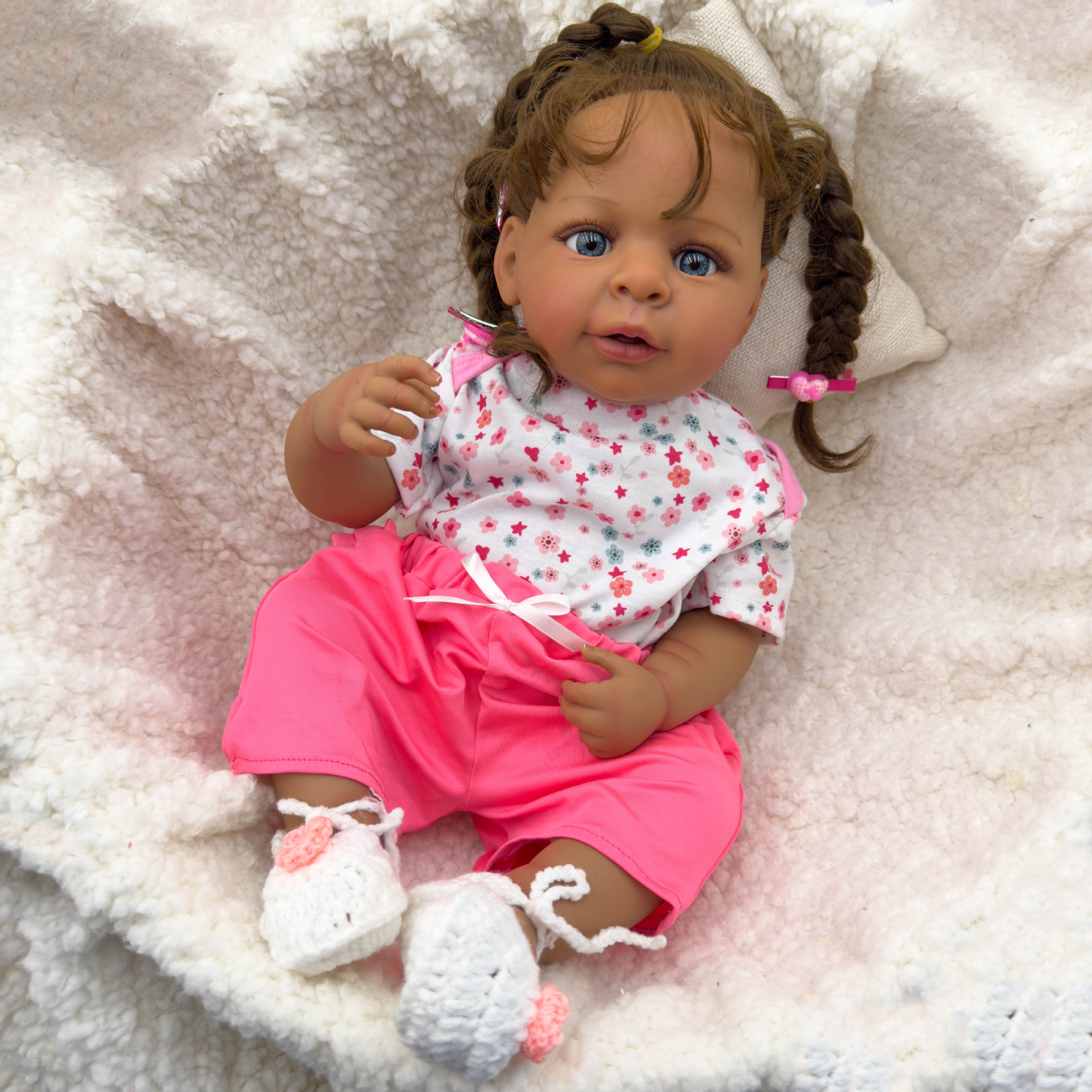 Dark Skin Jaylan bebe Doll Reb - đánh giá và giá Ethnic Fashion Girls