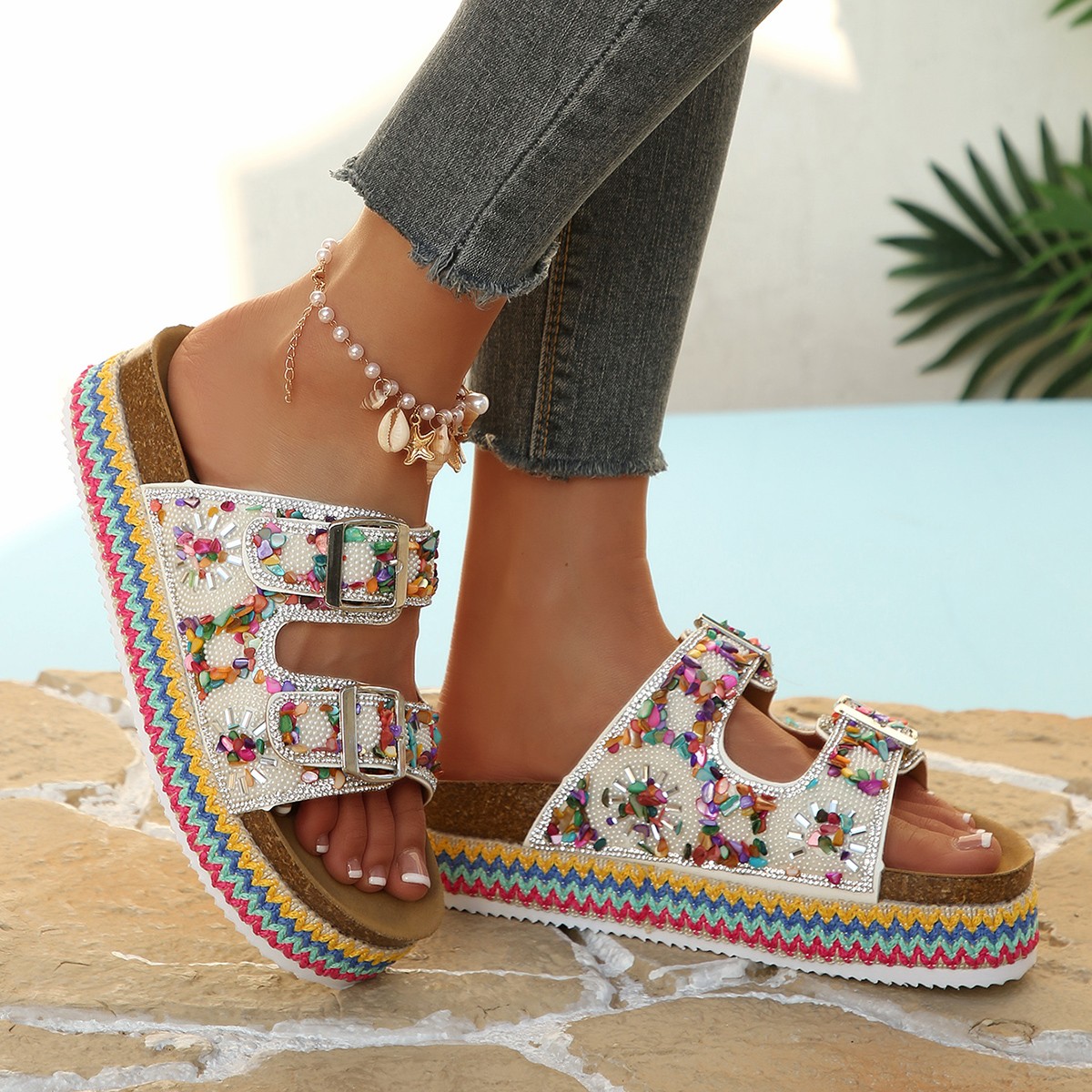 2026 New Fashion Bright Synthe - đánh giá và giá Ethnic Modern Fashion