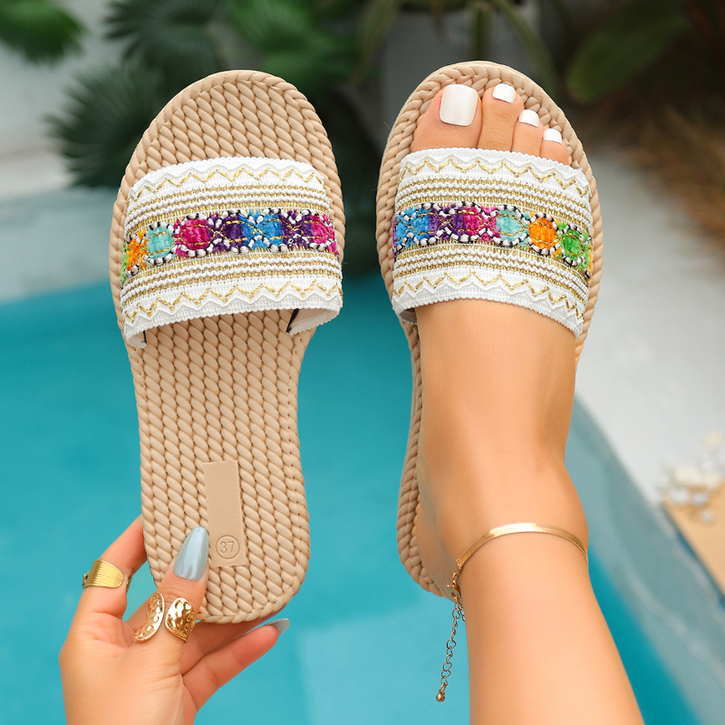 2026 New Summer Women Slippers - đánh giá và giá Ethnic Modern Fashion