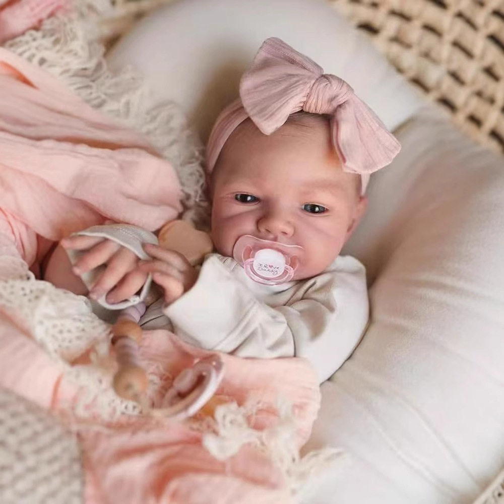 48CM Reborn Silicone Dolls Aug - đánh giá và giá Ethnic Fashion Girls