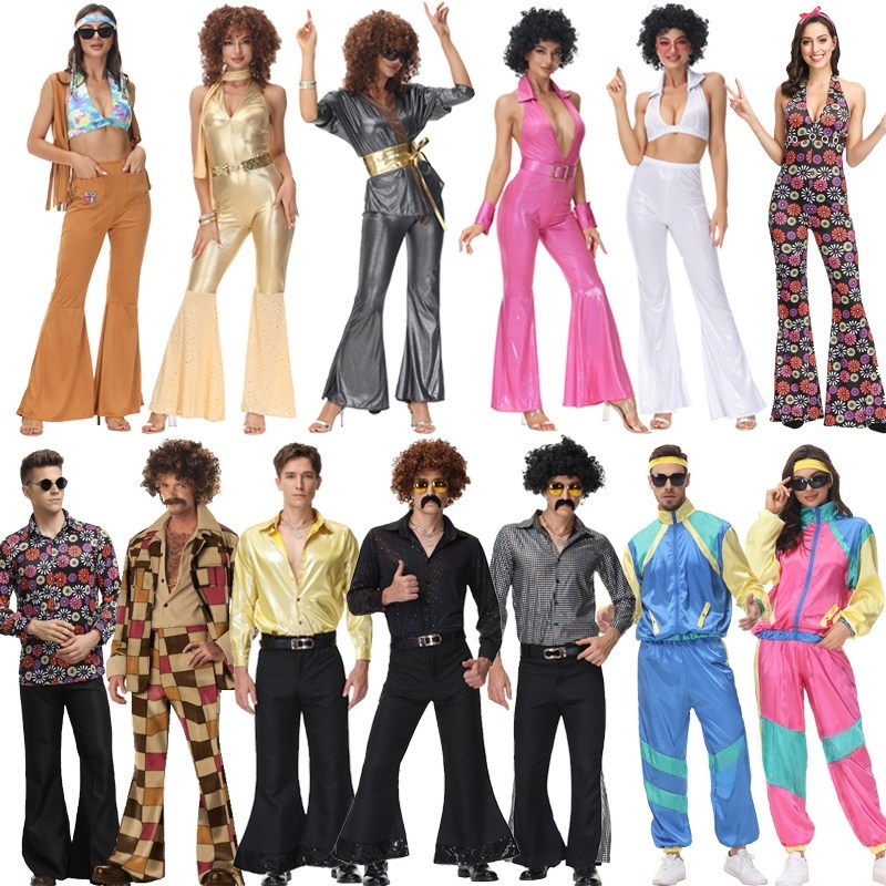 Disco Costume Halloween 70s Re - đánh giá và giá Fashion Show Ethnic Wear