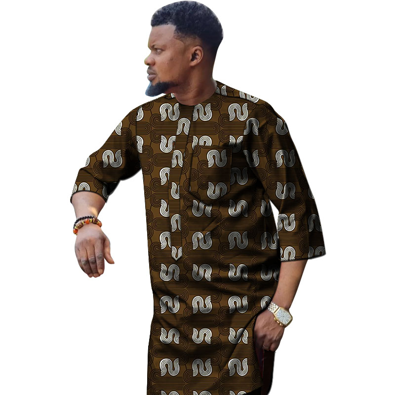 Nigerian Fashion Men's Shirt 3 - đánh giá và giá Dashiki Shirt Men
