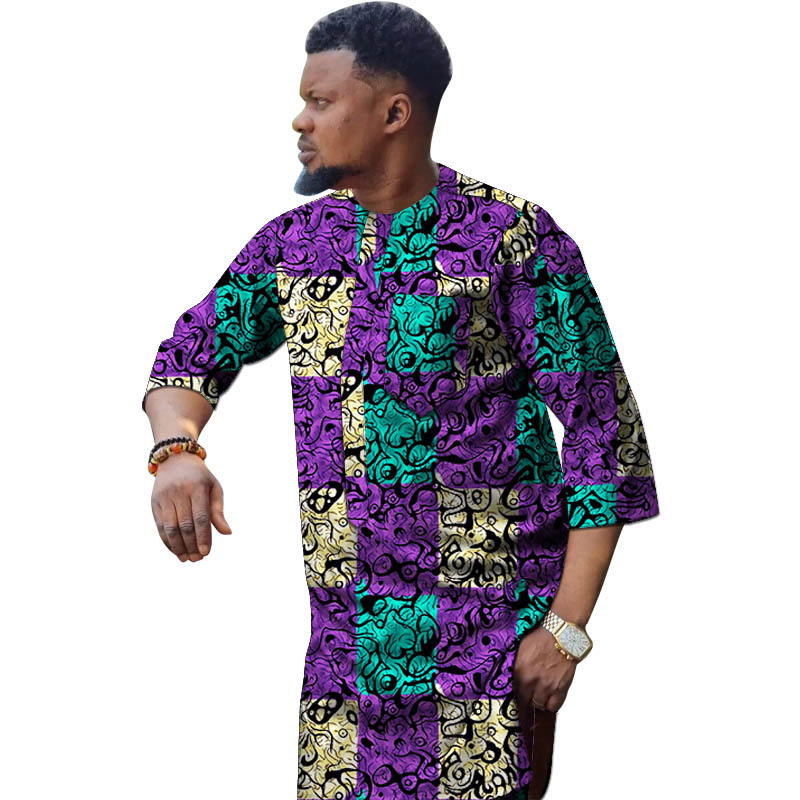 Nigerian Fashion Men's Shirt 3 - đánh giá và giá Dashiki Shirt Men