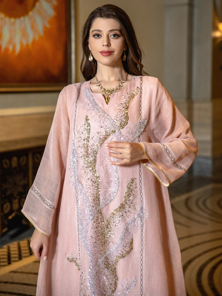 Eid Muslim Party Dress for Wom - đánh giá và giá Jalabiya Women Arabic