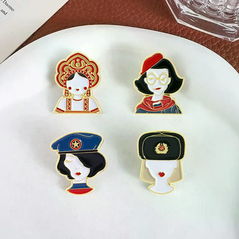2PCS Cartoon Russian Girls Cha - đánh giá và giá Ethnic Fashion Images