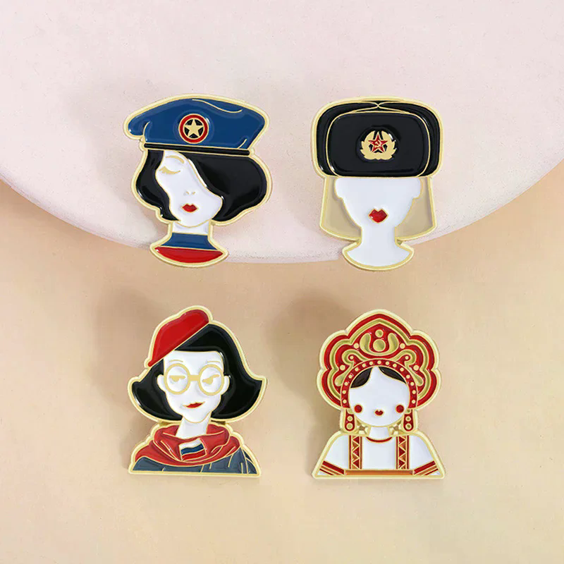 2PCS Cartoon Russian Girls Cha - đánh giá và giá Ethnic Fashion Images
