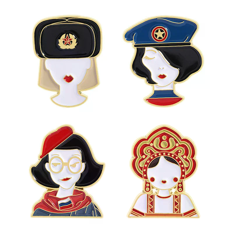 2PCS Cartoon Russian Girls Cha - đánh giá và giá Ethnic Fashion Images