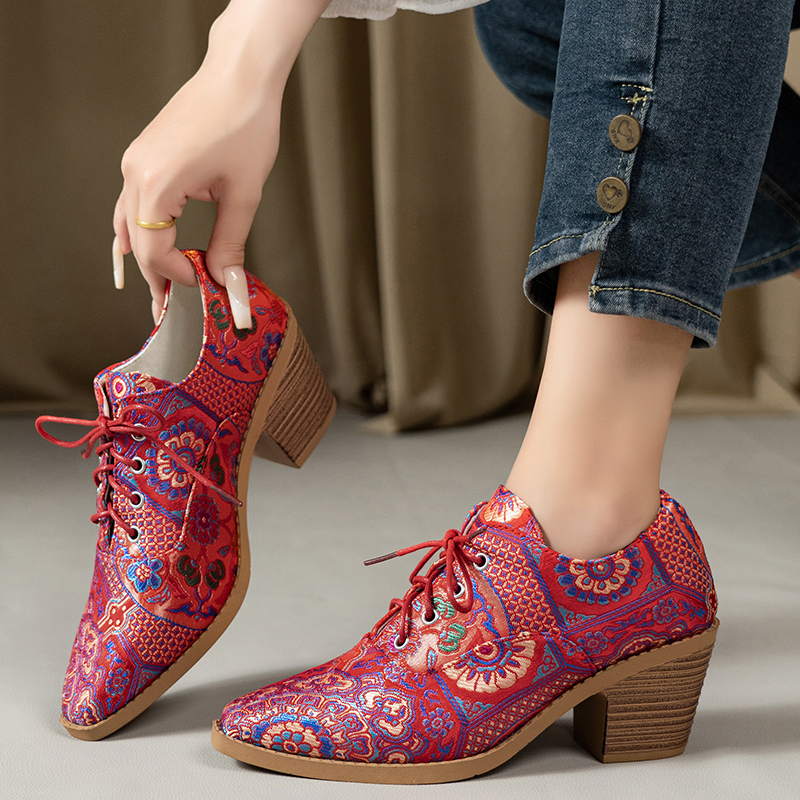 Ethnic Ladies Boots Spring Win - đánh giá và giá Ethnic Modern Fashion