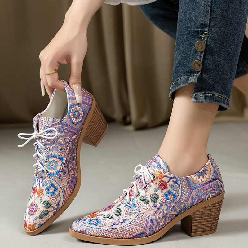 Ethnic Ladies Boots Spring Win - đánh giá và giá Ethnic Modern Fashion
