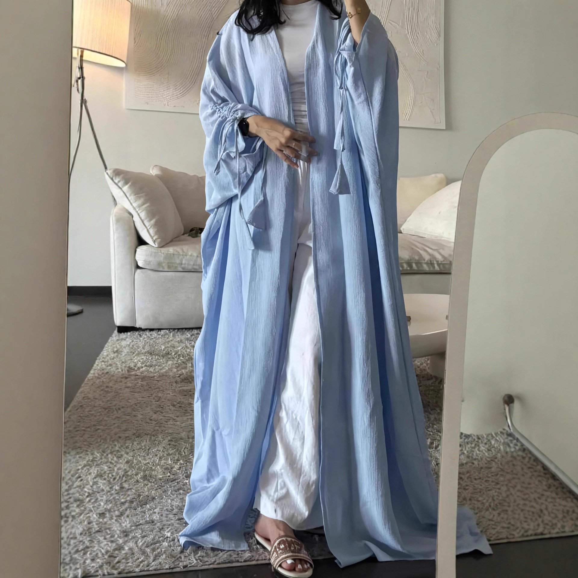 Women Dress Cardigan Robe Open - đánh giá và giá Jalabiya Women Arabic
