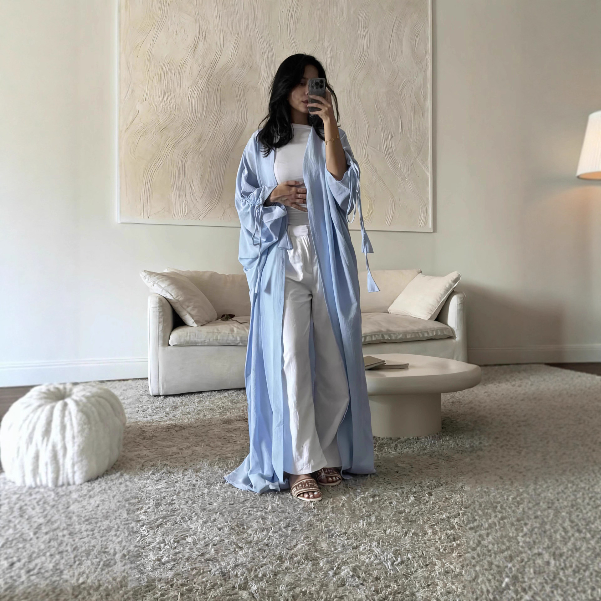 Women Dress Cardigan Robe Open - đánh giá và giá Jalabiya Women Arabic