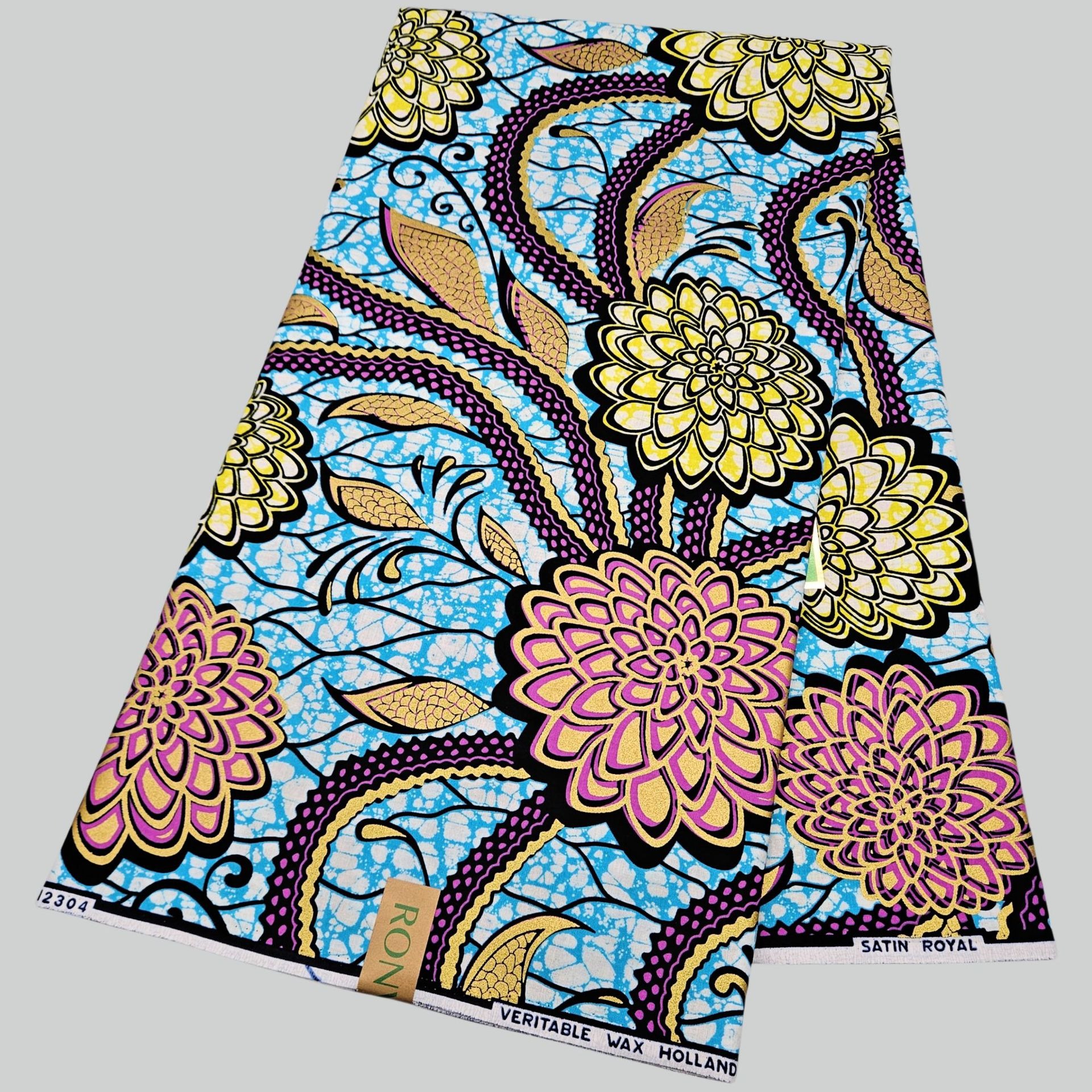 46Inch Wide 6Yards Long Floral - đánh giá và giá Ethnic Fabric