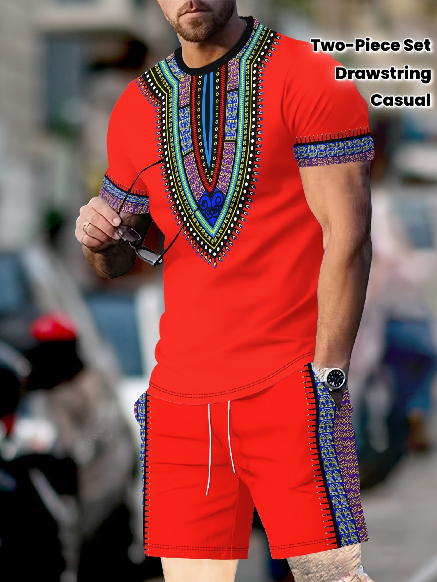New Men's Suits African Dashik - đánh giá và giá Dashiki Shirt Men