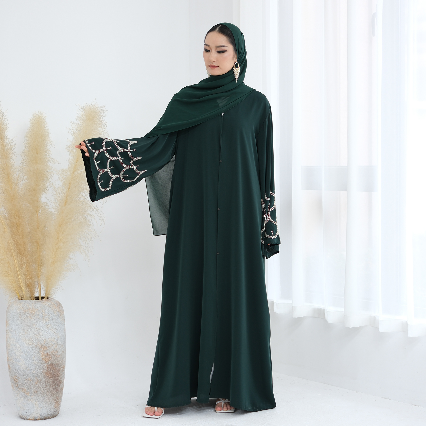 embroidery Women Dress Abaya c - đánh giá và giá Jalabiya Women Arabic