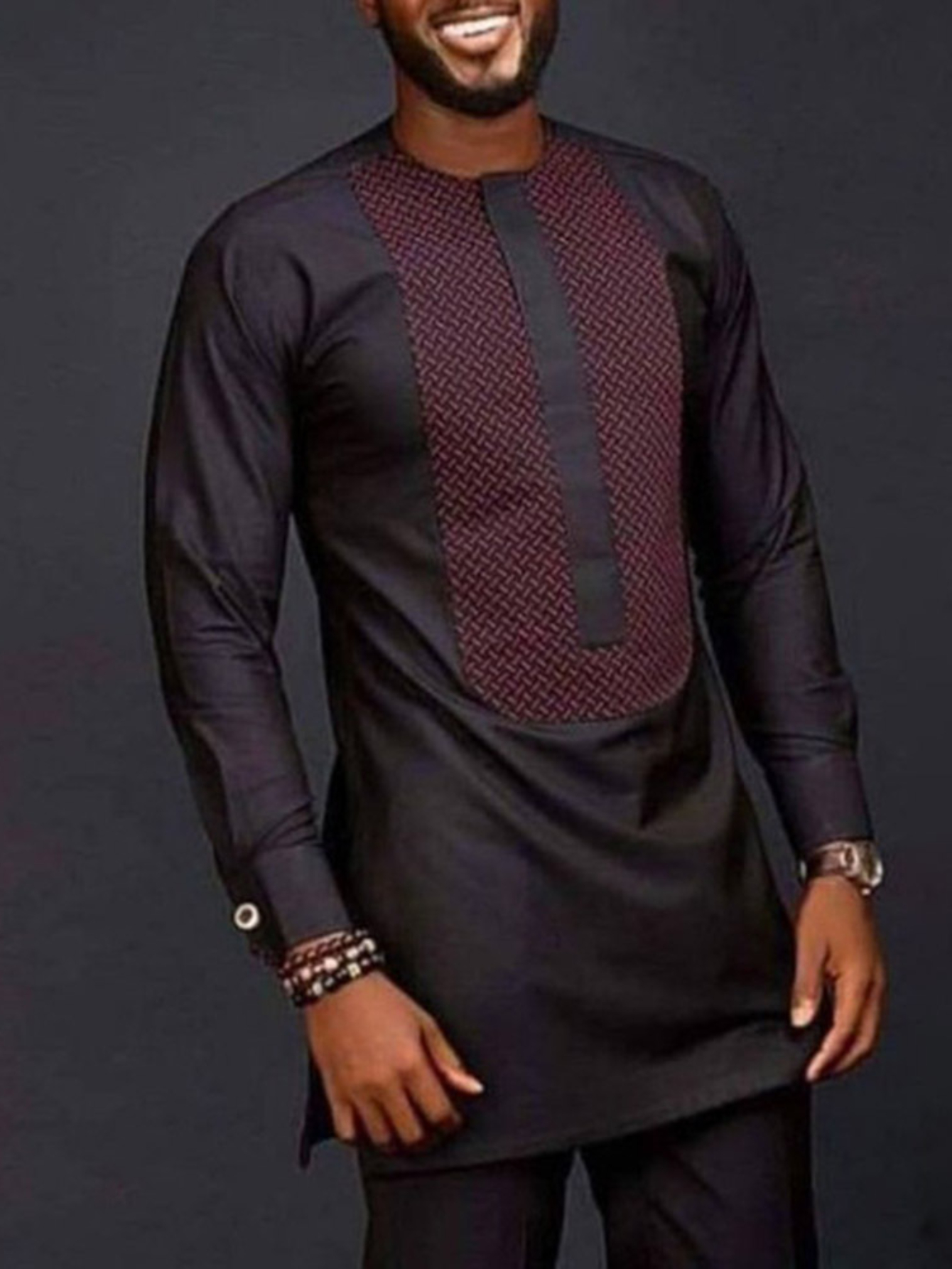 Men Shirts Simple Casual Shirt - đánh giá và giá Dashiki Shirt Men