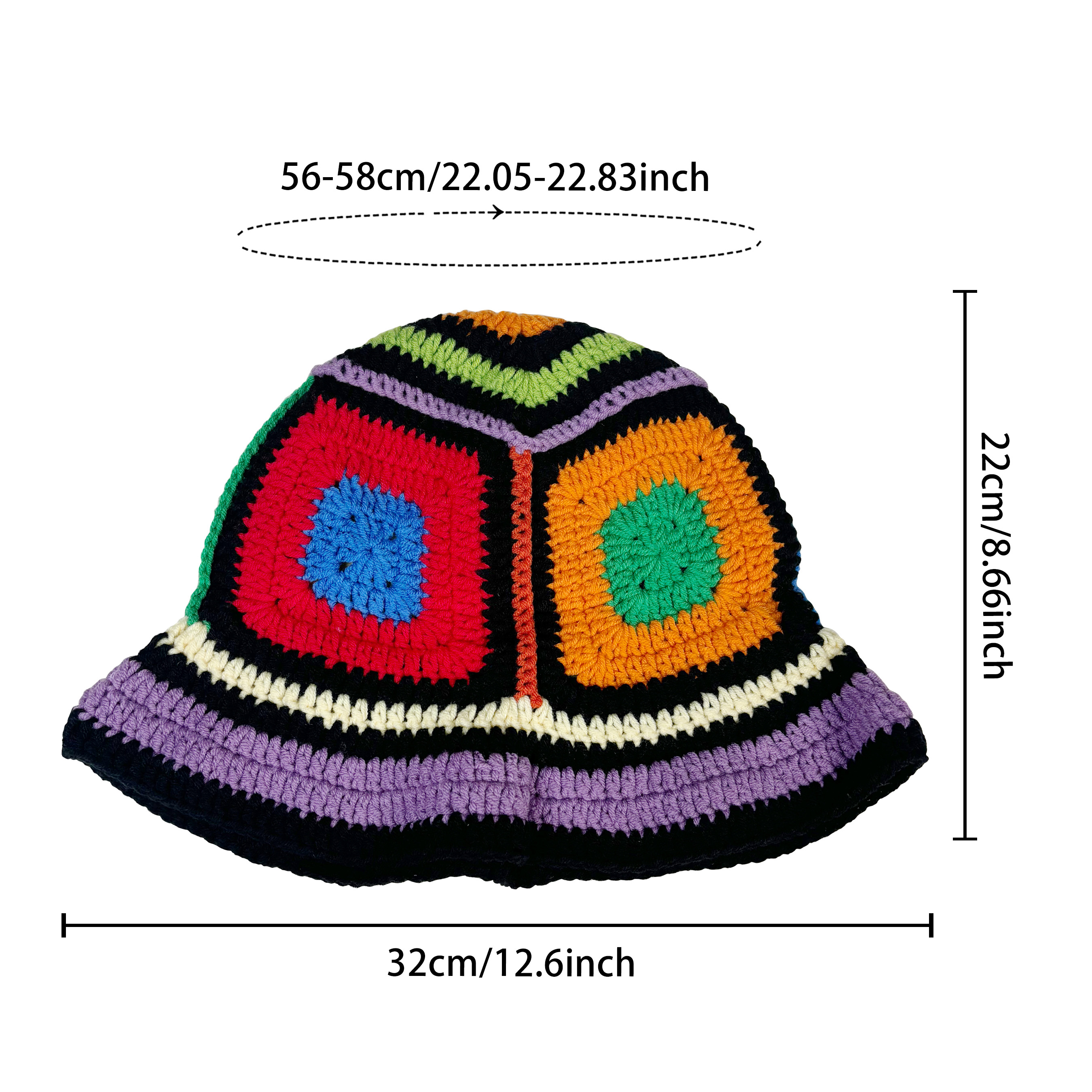 Purple-Edged Zuma Hat, Hand-Kn - đánh giá và giá Ethnic Wear Fashion Designer