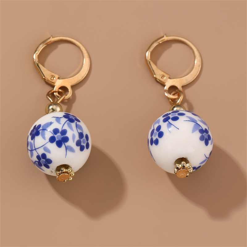 Retro New Chinese Ceramic Blue - đánh giá và giá Ethnic Fashion Trend