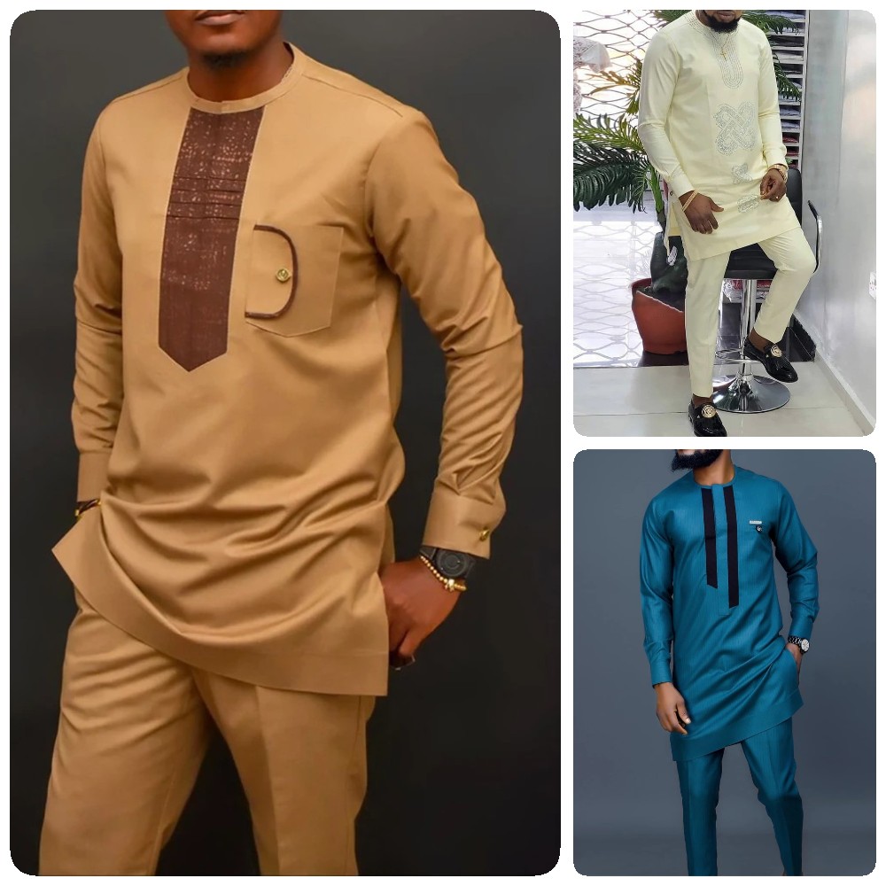 Dashiki Men Clothing 2 Pieces  - đánh giá và giá Dashiki Shirt Men