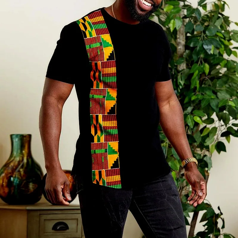 Vintage African Style T-Shirts - đánh giá và giá Dashiki Shirt Men
