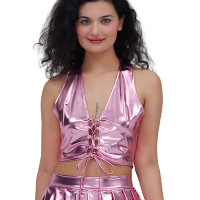 Hot Girl Leather Vest Crossbod - đánh giá và giá Fashion Show Ethnic Wear
