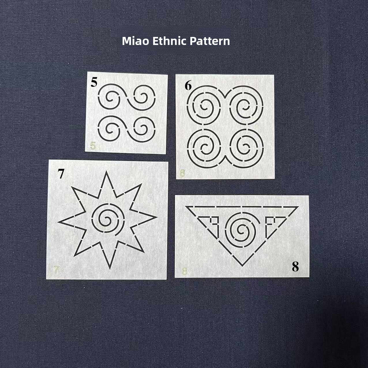Soft Transfer Embroidery Templ - đánh giá và giá Ethnic Fabric