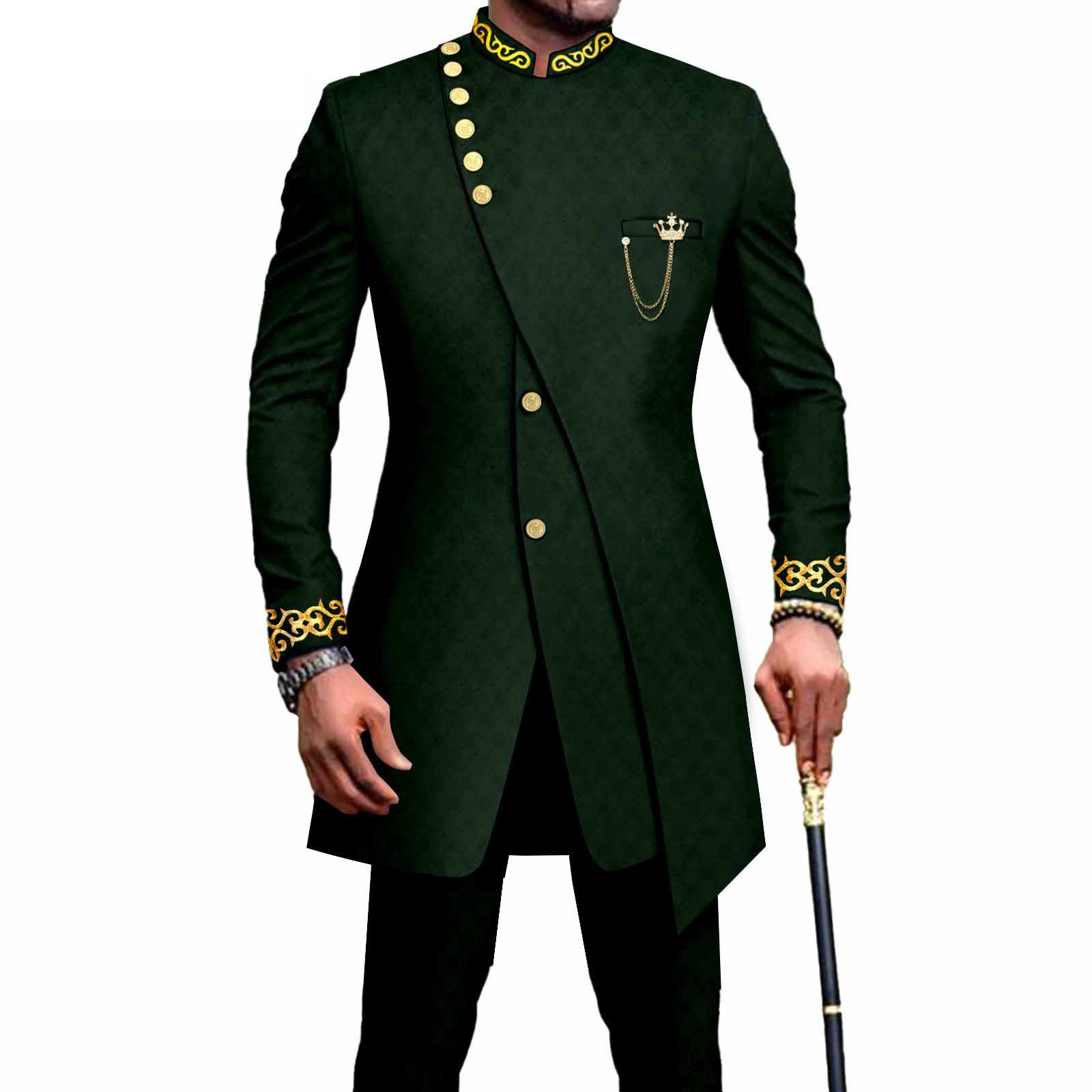 Dashiki Outfits with Chain Afr - đánh giá và giá Dashiki Shirt Men