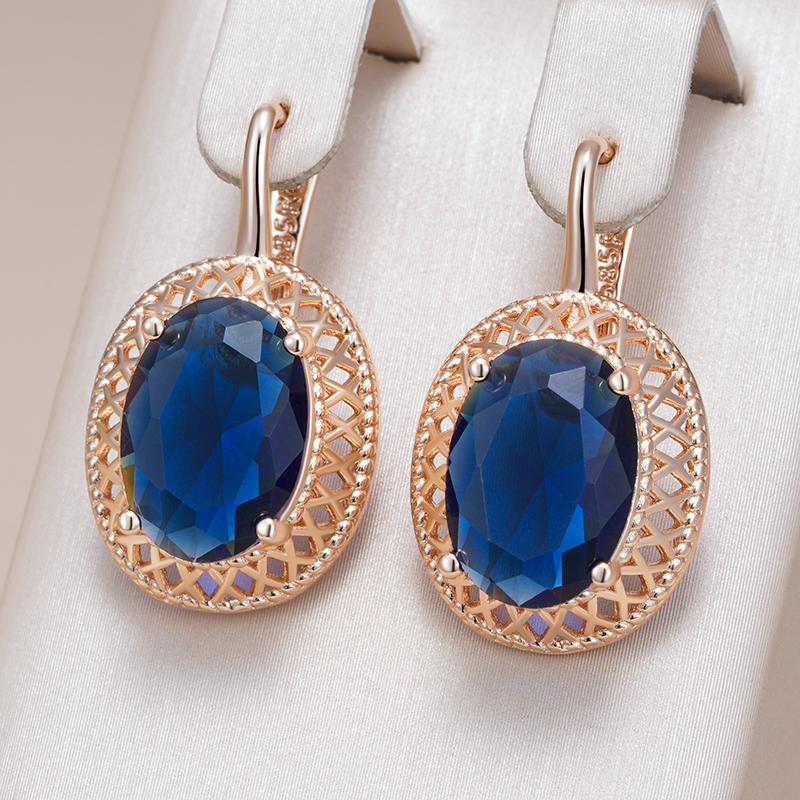 Kienl Hot Oval Blue Natural Zi - đánh giá và giá Ethnic Fashion Trend