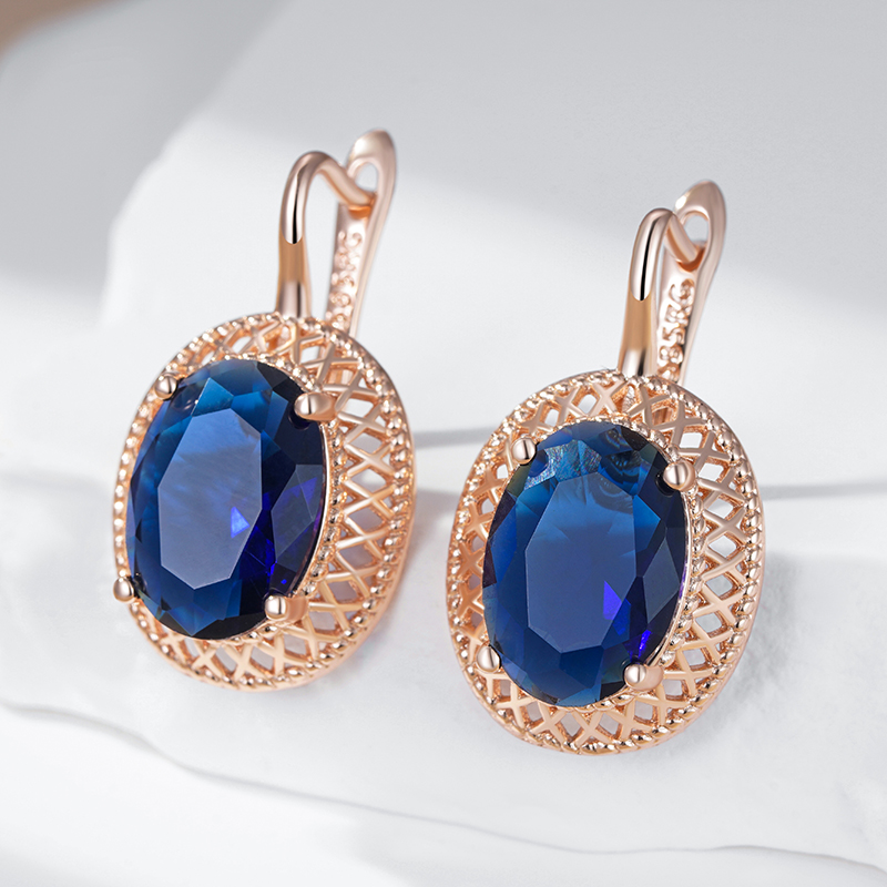 Kienl Hot Oval Blue Natural Zi - đánh giá và giá Ethnic Fashion Trend