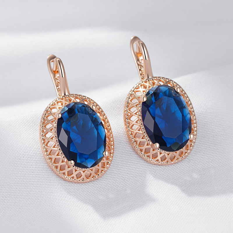 Kienl Hot Oval Blue Natural Zi - đánh giá và giá Ethnic Fashion Trend