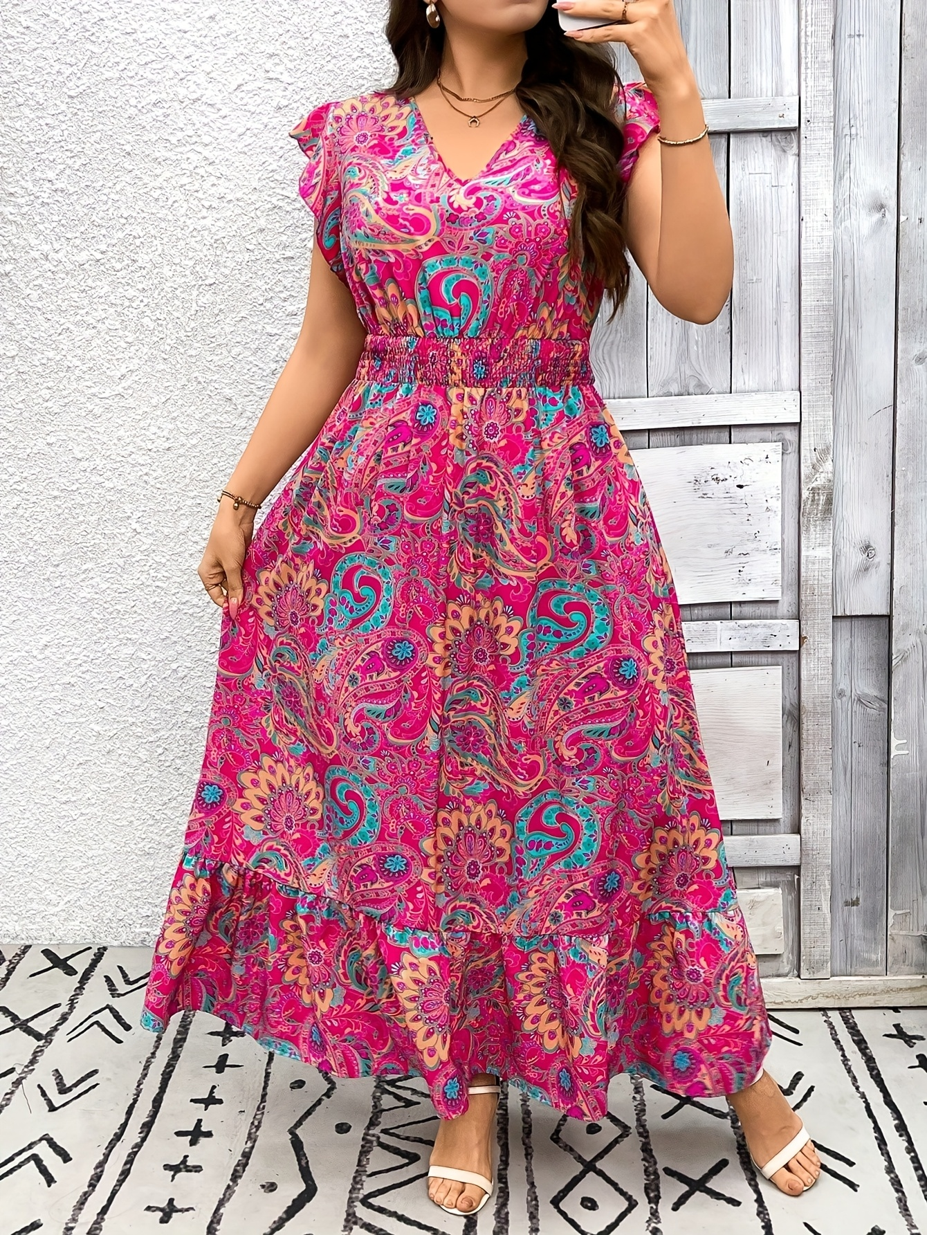 Elegant Long Dress with Ethnic - đánh giá và giá Ethnic Wear Fashion Designer